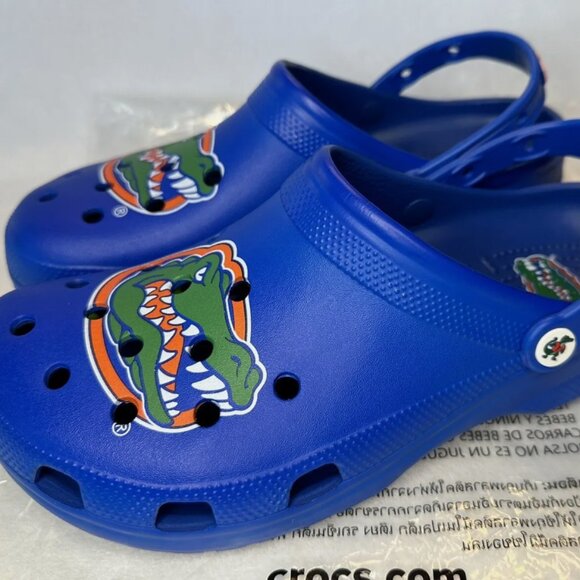 ☑️Crocs Florida Gators Classic Clogs Blue☑️ - Picture 2 of 5